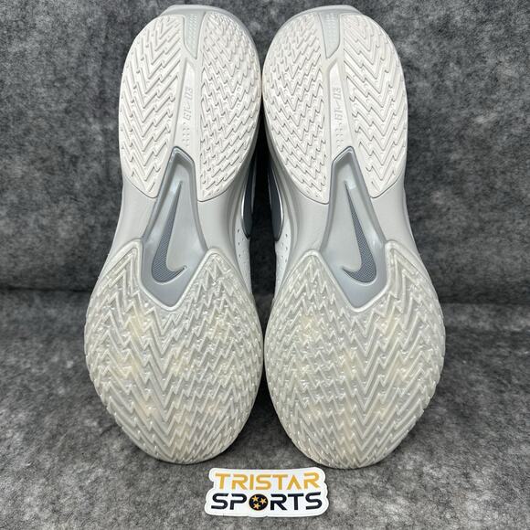 Nike Air Zoom GT Cut 3 Basketball Shoes Mens Size 13 Sail Smoke Grey DV2913-106 - Picture 6 of 8